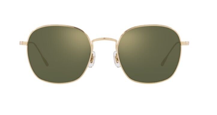 Oliver Peoples 0OV1307ST Ades 5292O8 Gold/G-15 Goldtone Square Unisex Sunglasses