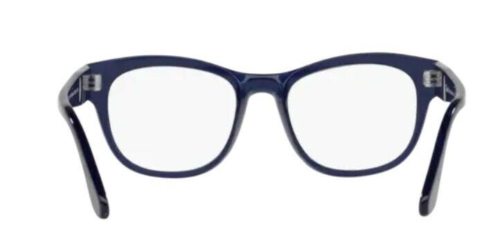 Persol 0PO3270V 181 Colbato Blue / Silver Rectangle Unisex Eyeglasses
