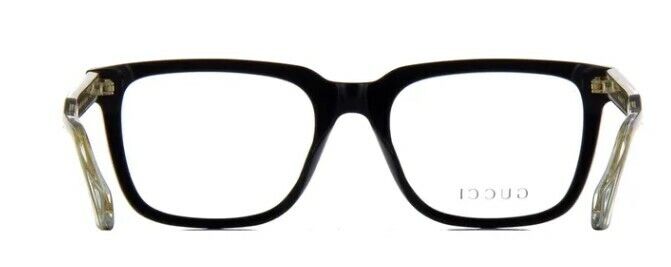 Gucci GG 0560ON-005 Black/Black Square Unisex Eyeglasses