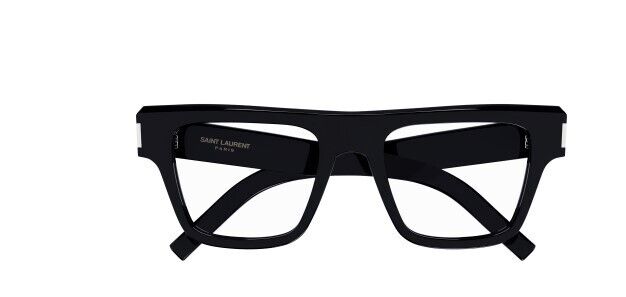 Saint Laurent SL 469 OPT 001 Black Square Men's Eyeglasses