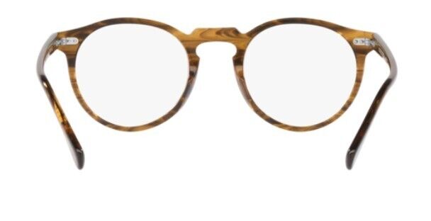 Oliver Peoples 0OV5186 Gregory Peck 1689 Sepia Smoke Unisex Eyeglasses