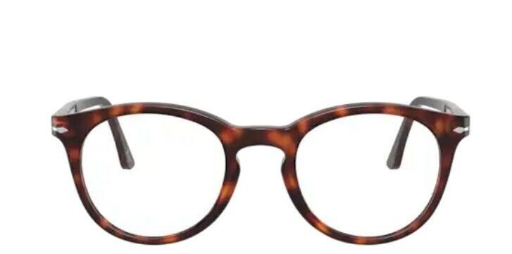 Persol 0PO3259V 24 Striped brown & Havana / Silver Unisex Eyeglasses