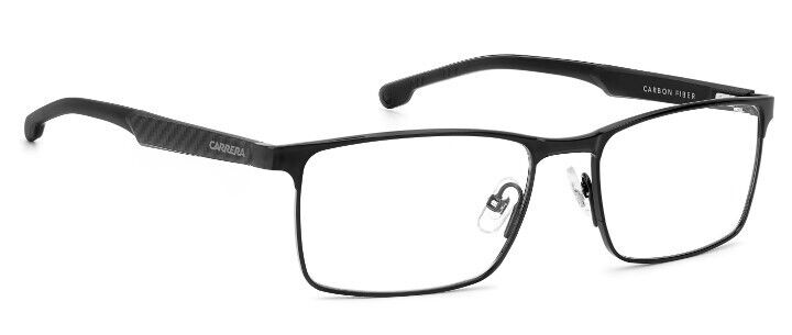 Carrera CARDUC 027 0807 00 Black Rectangular Men's Eyeglasses