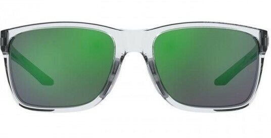 Under Armour Ua 0005/S 0MNG/Z9 Crystal Black/Green Multi Polarized Sunglasses