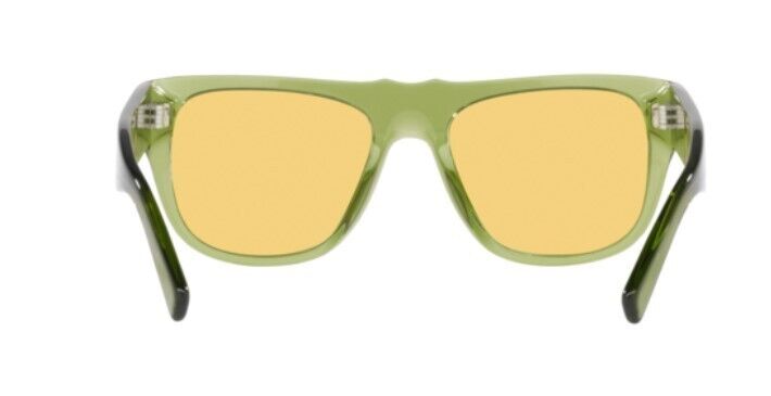 Persol 0PO3295S 1165R6 Transparent Green/Yellow Women's Sunglasses