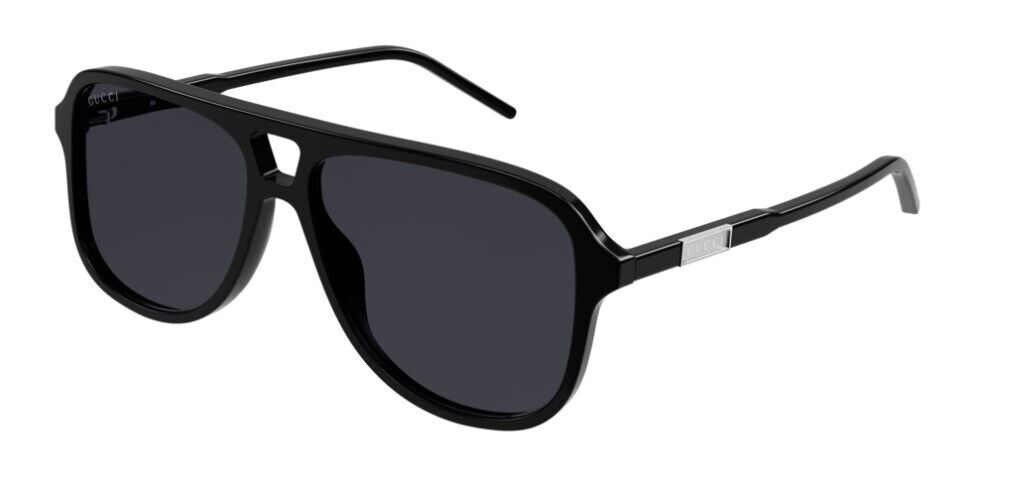 Gucci GG1156S 001 Black/Grey Men's Sunglasses