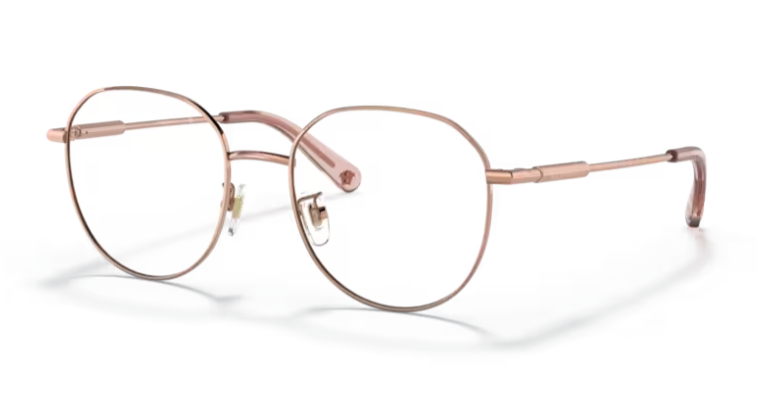 Versace 0VE1282D 1412 Rose gold Women's Round Eyeglasses