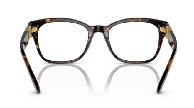 Versace 0VE3314 108 Havana Soft Square Men's Eyeglasses