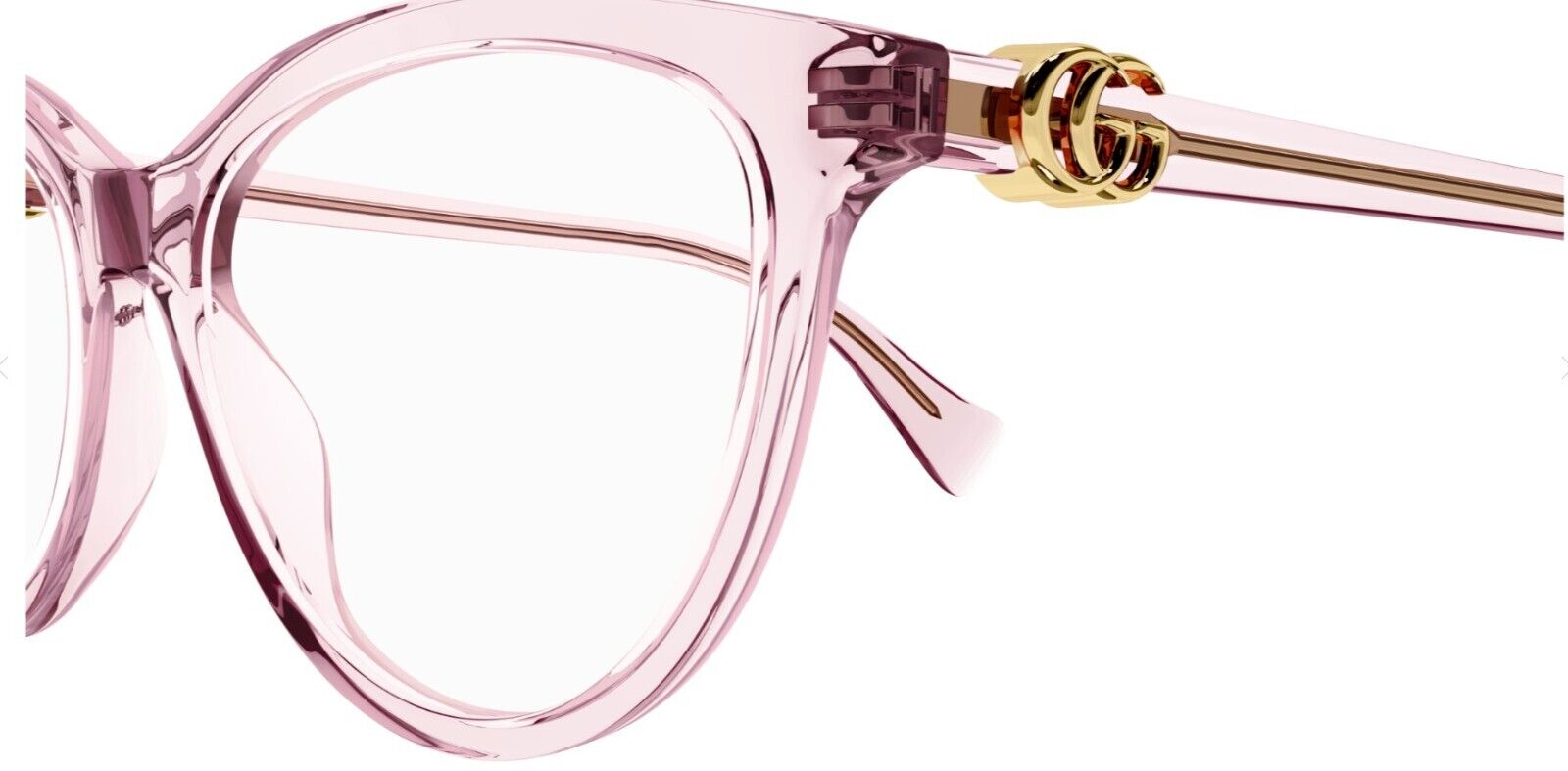 Gucci GG1179O 003 Pink Cat Eye Women's Eyeglasses