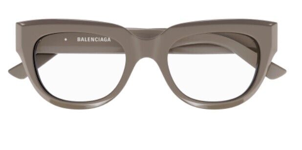 Balenciaga BB0239O-004 Brown Square Women's Eyeglasses