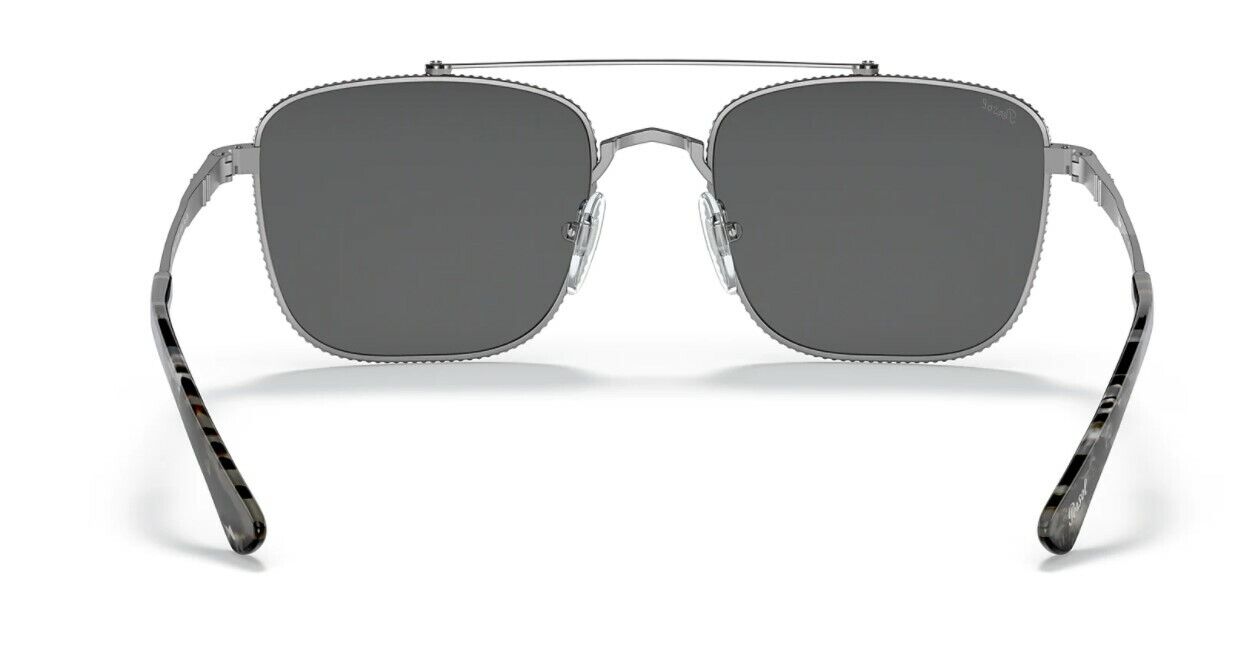 Persol 0PO 2487S 1110B1 Gunmetal Black/Dark Grey Men's Sunglasses