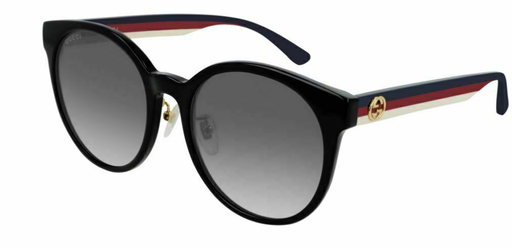 Gucci GG 0416 SK 001 Black/Multicolor Gradient Sunglasses