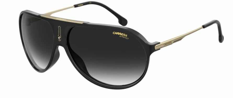 Carrera Hot 65 0807/9O Black/Dark Gray Gradient Women's Sunglasses