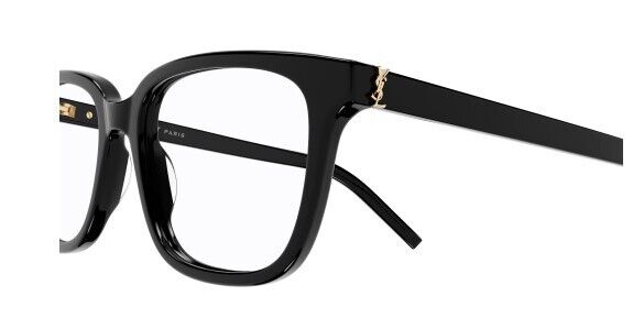 Saint Laurent SL M 110/F 001 Black Square Women's Eyeglasses