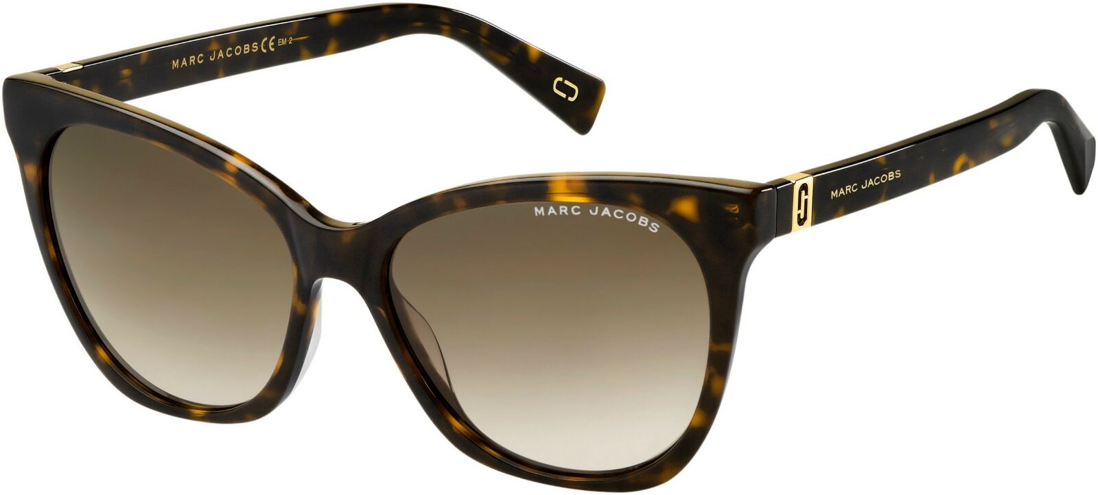 Marc Jacobs Marc 336/S 0086/HA Dark Havana/Brown Gradient Sunglasses