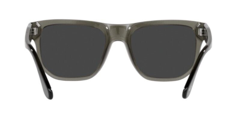 Persol 0PO3306S 110348 Opal Smoke/Dark Grey Polarized Unisex Sunglasses