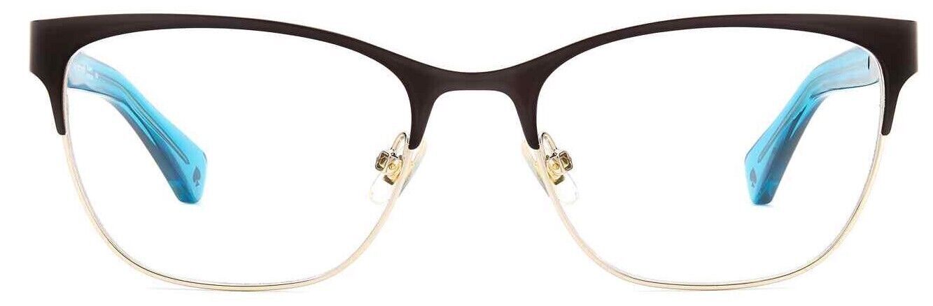 Kate Spade Charlee 009Q Brown-Beige Round Women's Eyeglasses