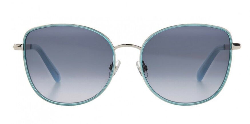 Kate Spade Maryam/G/S 0YB7/9O Silver/ Grey Shaded Oval Women's Sunglasses