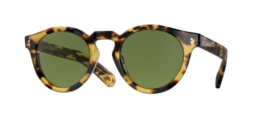 Oliver Peoples 0OV 5450SU MARTINEAUX 170152 Havana/Green Sunglasses