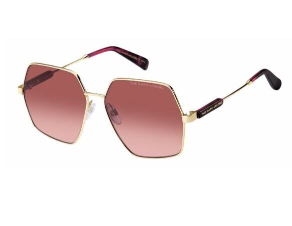 Marc Jacobs MARC-575/S 0J5G/3X Gold/Burgundy Gradient Women's Sunglasses