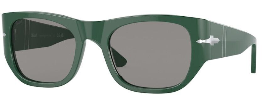Persol 0PO3308S 1171R5 Green/Grey Square Unisex Sunglasses
