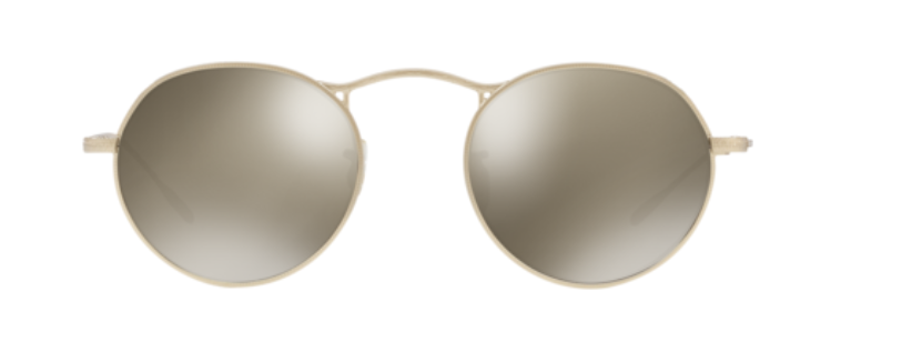 Oliver Peoples 0OV 1220S M-4 30TH 503539 Soft Gold/Grey Goldtone Men Sunglasses