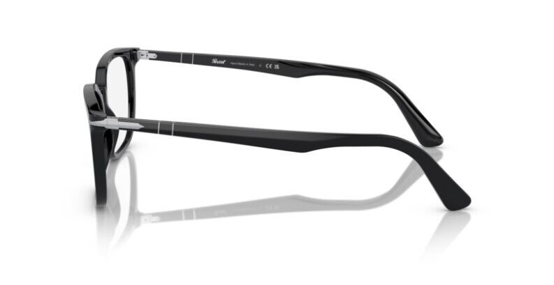 Persol 0PO3298V 95 Black Rectangular Men's Eyeglasses