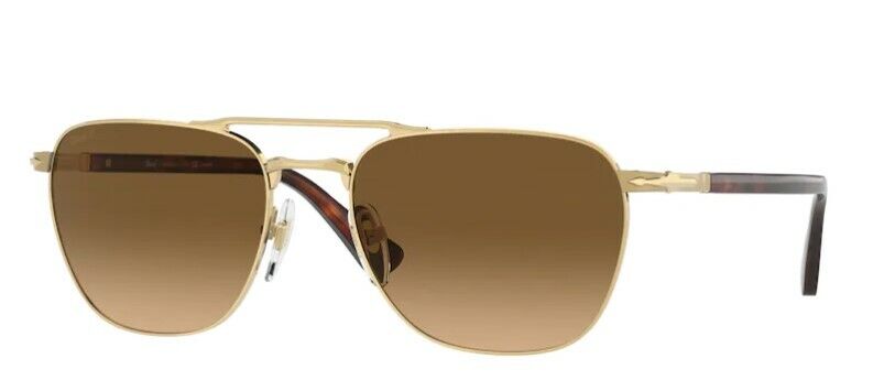 Persol 0PO2494S 1142M2 Gold/ Brown Gradient Polarized Men's Sunglasses