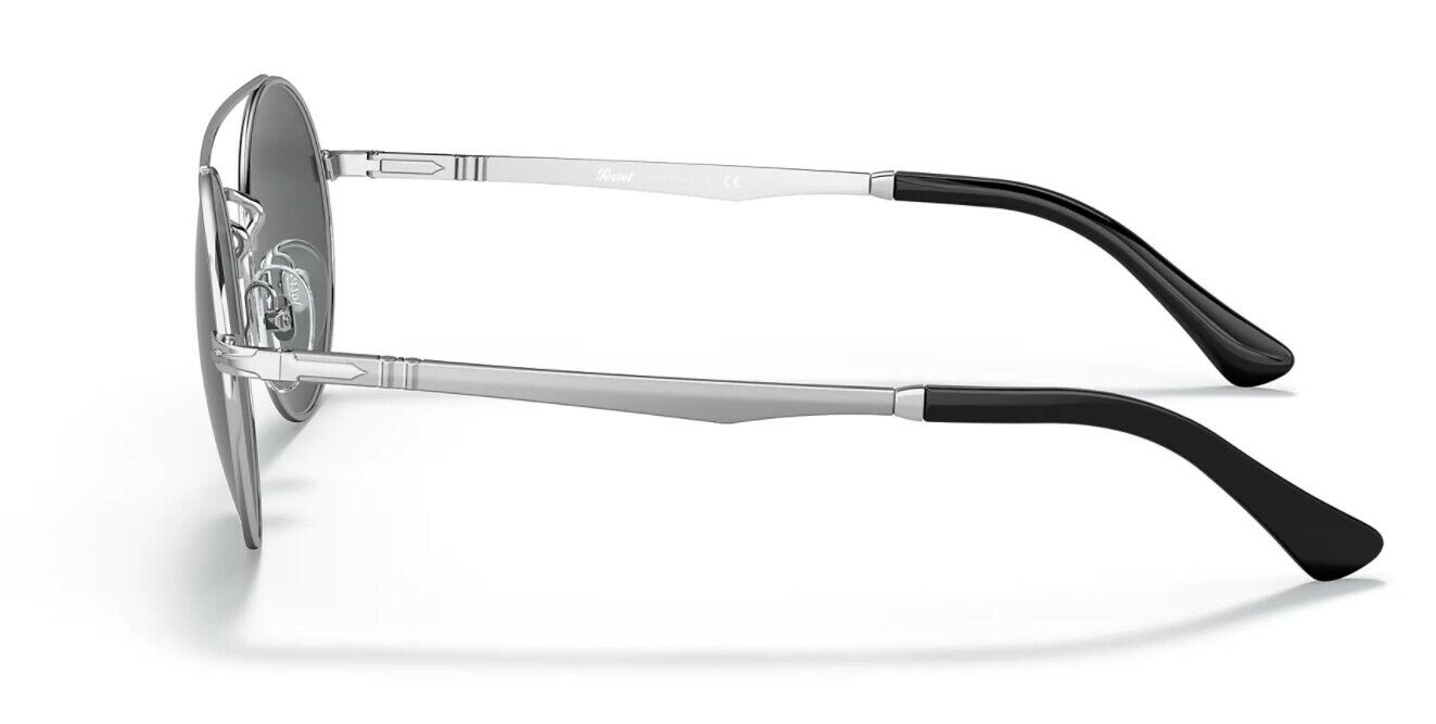 Persol 0PO 2496S 518/B1 Silver/Dark Grey Unisex Sunglasses