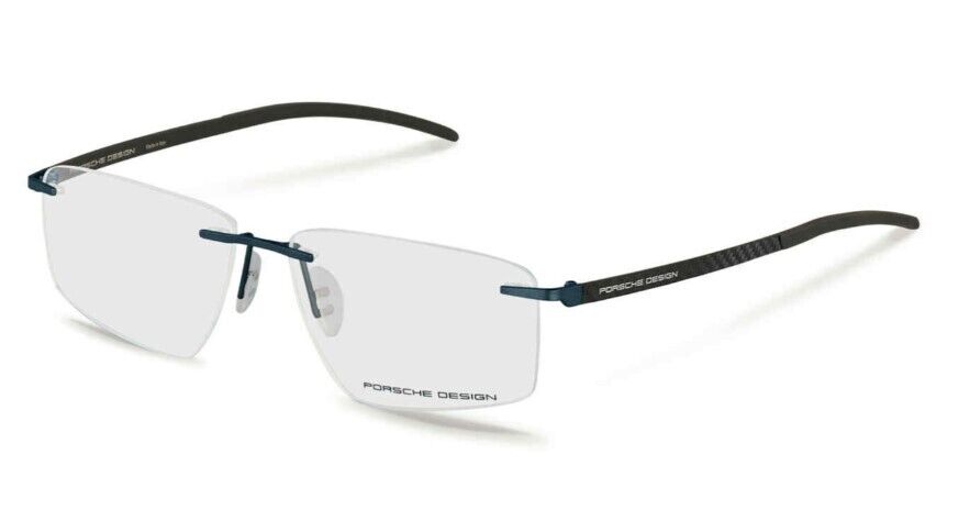 Porsche Design P8341 C Blue  Rectangular Men's Eyeglasses