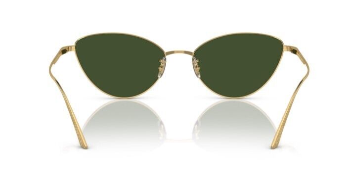 Oliver Peoples 0OV1328S 533271 Gold Green Cat Eye 56mm Women's Sunglasses