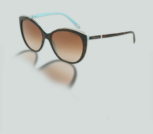 Tiffany & Co. 0TF4134B 81343B HAVANA/BLUE Sunglasses
