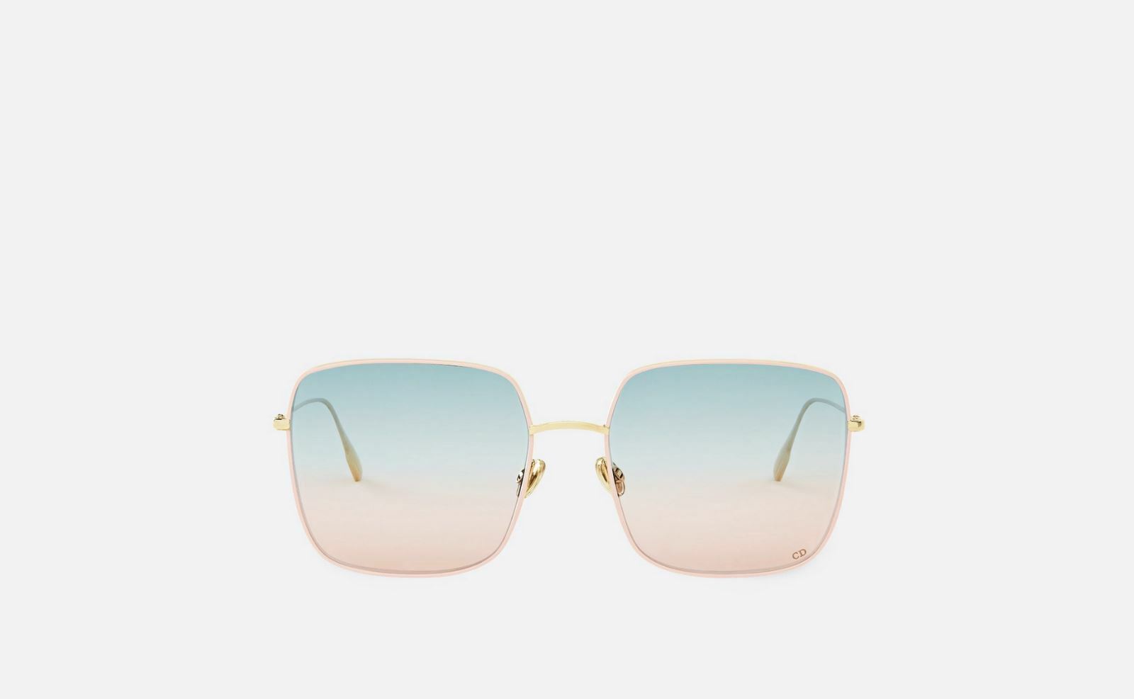 Christian Dior Stellaire 1 0EYR/8Z Gold-Pink/Blue-Pink Gradient Sunglasses