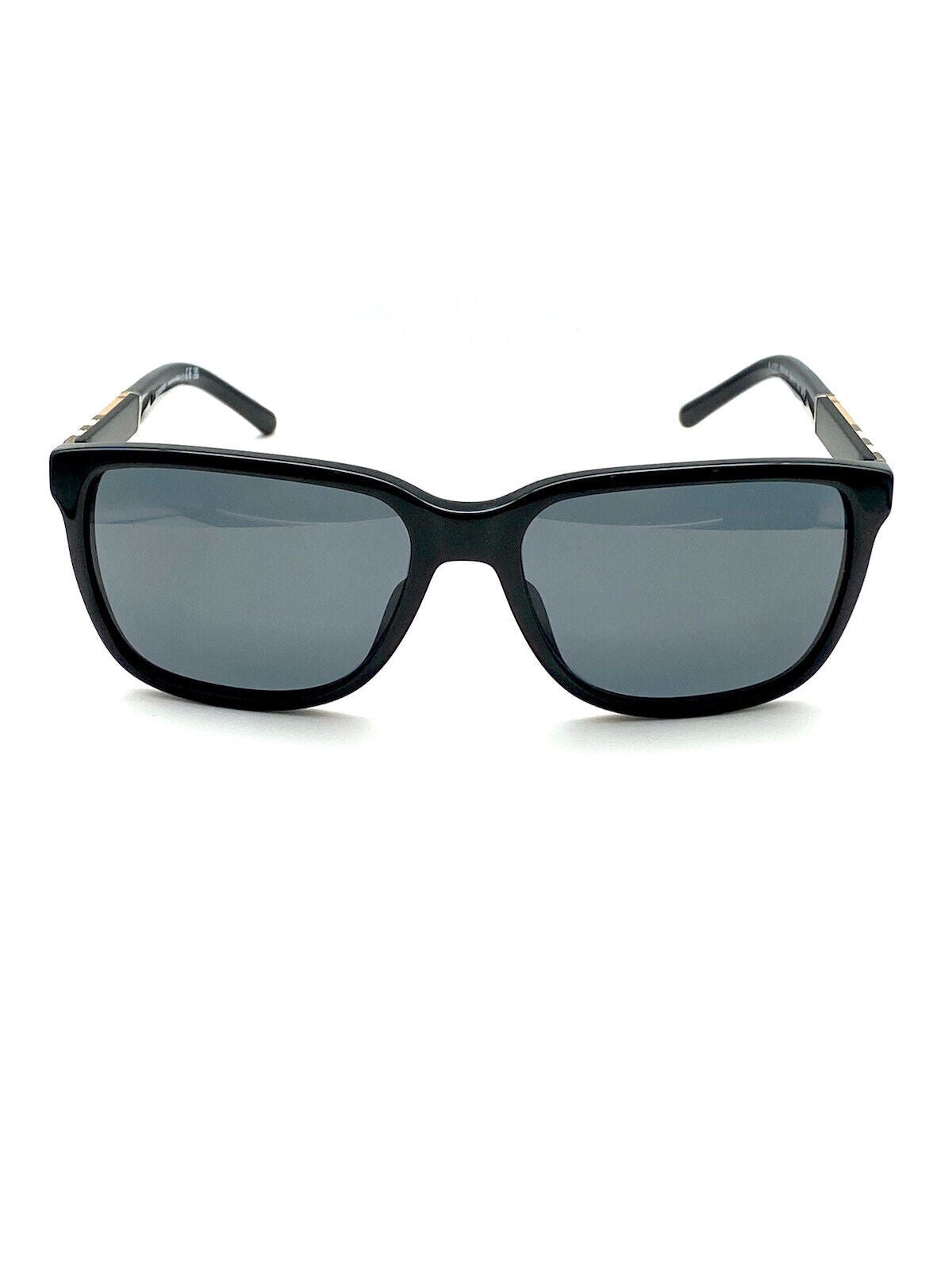 Burberry BE4181 300187 Black/Grey Square Full-Rim Men's Sunglasses
