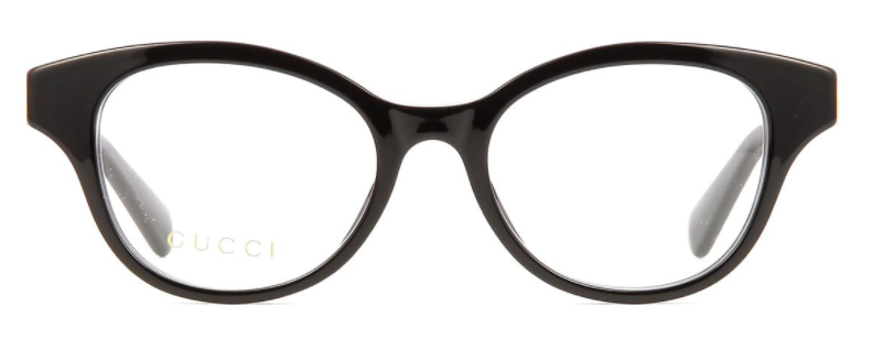 Gucci GG 0924O 003 Black Round Women's Eyeglasses