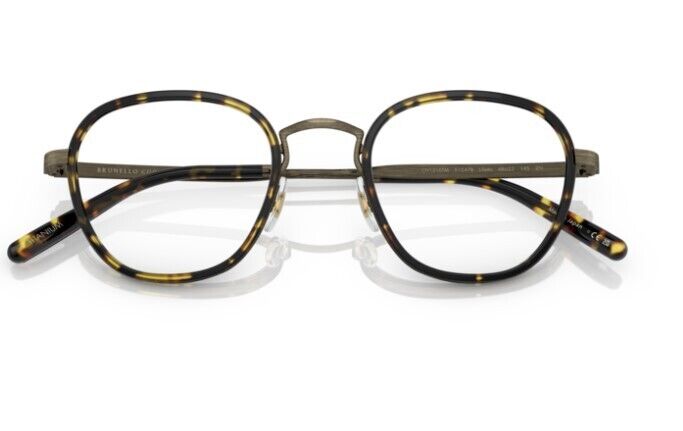 Oliver Peoples 0OV1316TM Lilletto 512478 Antique Gold Eyeglasses with Clip-on