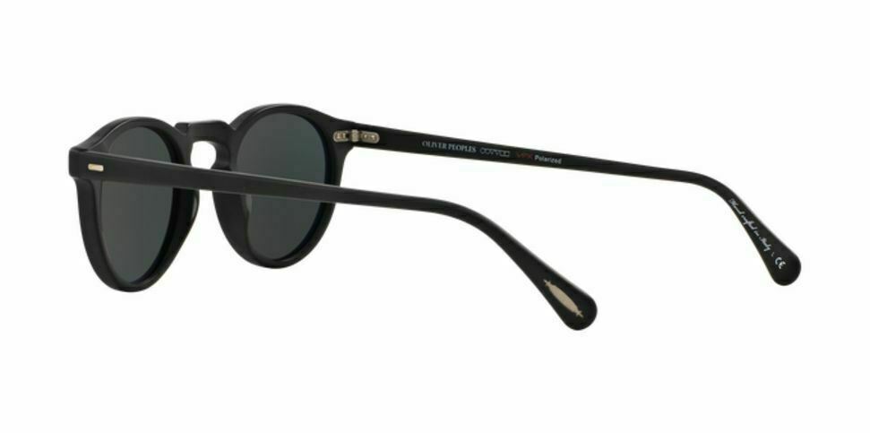 Oliver Peoples 0OV5217S Gregory Peck 1031P2 SemiMatte Black/Grey 47mm Sunglasses