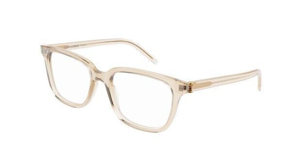 Saint Laurent SL M 110 007 Nude Square Women's Eyeglasses