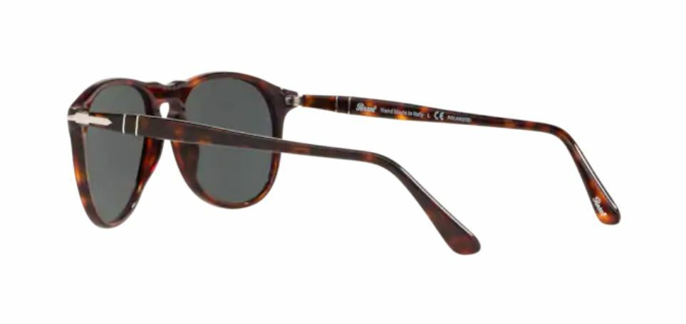 Persol 0PO 9649S 24/58 Havana/Gray Polarized Sunglasses