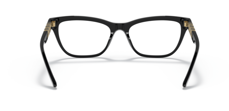 Versace 0VE3318 GB1 Black Soft Square Women's Eyeglasses