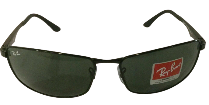 Ray Ban 0RB3498 N/A 002/71 BLACK Sunglasses