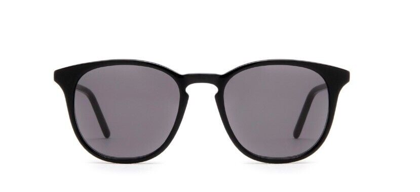 Gucci GG1157S 001 Black/Grey Round Men's Sunglasses