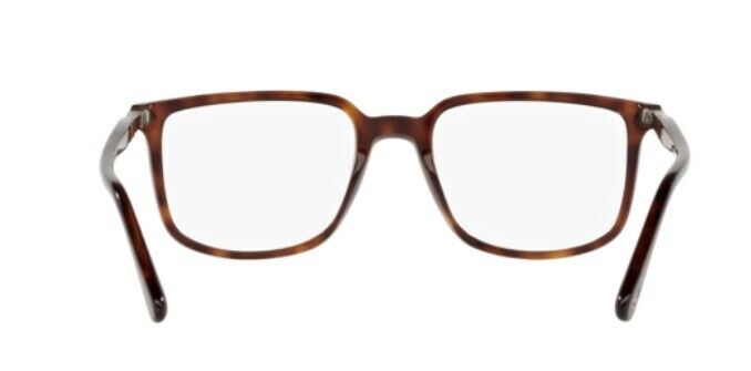 Persol 0PO3275V 24 Brown Havana/ Silver Rectangle Men's Eyeglasses