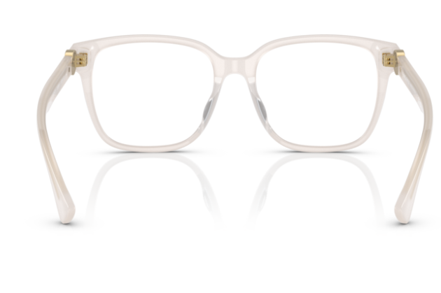 Versace 0VE3332D 5391 Opal Milk 55 MM Square Women's Eyeglasses