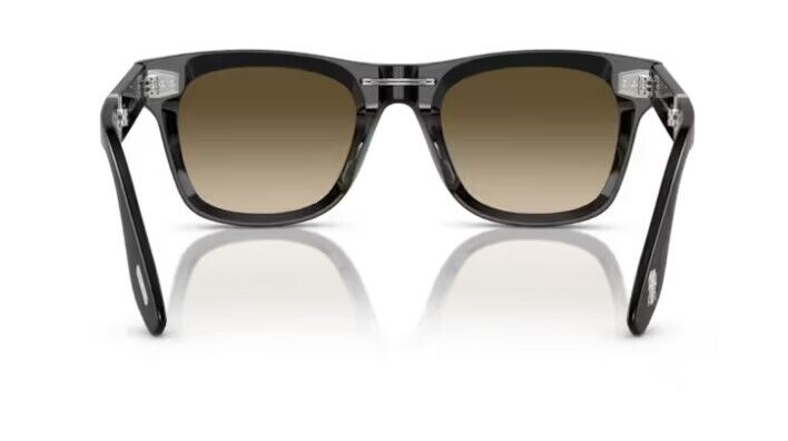 Oliver Peoples 0OV5518SU Mister Brunello 100585 Black/Chrome Olive Sunglasses