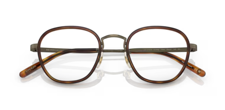 Oliver Peoples0OV1316TM Lilletto 50398E 48MMAntique Gold Eyeglasses with Clip-on