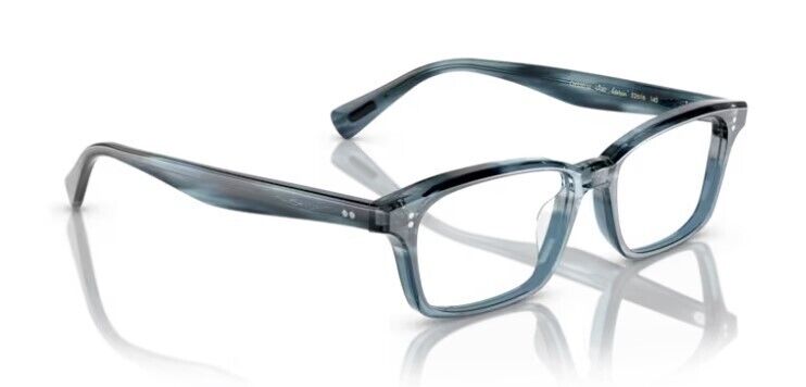 Oliver Peoples 0OV5501U Edelson 1730 Dark Blue 49mm Rectangular Men's Eyeglasses