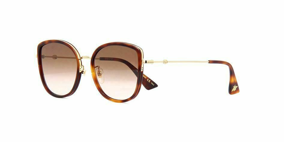 Gucci GG 0606SK 003 Havana/Brown Gradient Sunglasses