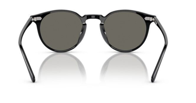 Oliver Peoples OV5529SU 1731R5 Black Carbon Grey Round Men's Sunglasses