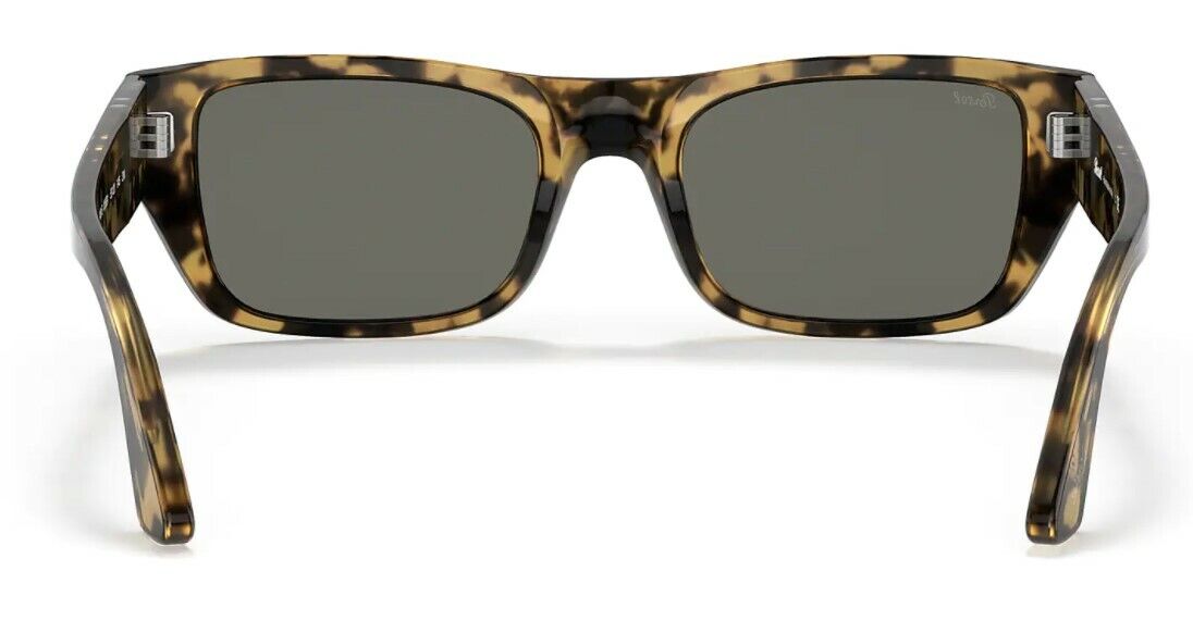 Persol 0PO 3268S 1056B1 Brown/Tortoise Beige/Dark Grey Unisex Sunglasses